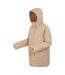 Womens/ladies Rurie Baffled Padded Jacket Warm Taupe Regatta-3