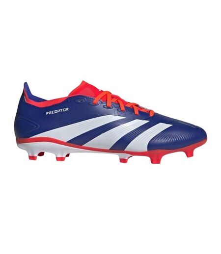 Chaussures De Foot Pour Terrain Ferme Predator League Homme Rouge Bleu Adidas