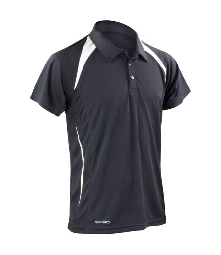 Polo team spirit homme noir / blanc Spiro