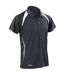 Polo team spirit homme noir / blanc Spiro-1