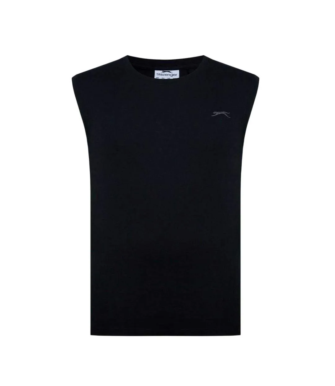 Débardeur Motif/style Logo Homme Noir Slazenger-1