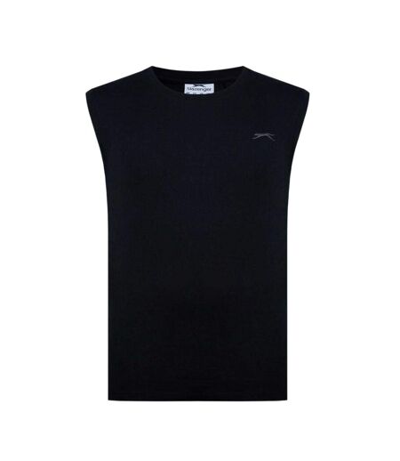 Débardeur Motif/style Logo Homme Noir Slazenger