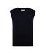 Débardeur Motif/style Logo Homme Noir Slazenger-1