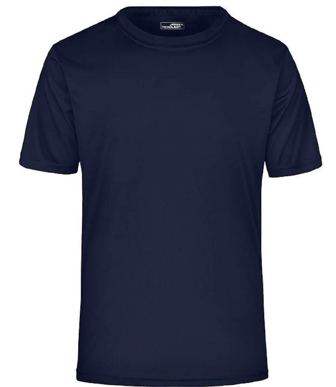 t-shirt respirant JN358 - bleu marine - col rond - Homme