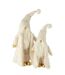 Statue Déco Lutin Veste Longue 90cm Crème-2