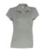 Kariban Proact Womens/Ladies Short Sleeve Performance Polo Shirt (Fine Grey)