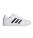 Baskets Grand Court Base 2.0 Homme Blanc Noir Adidas-4