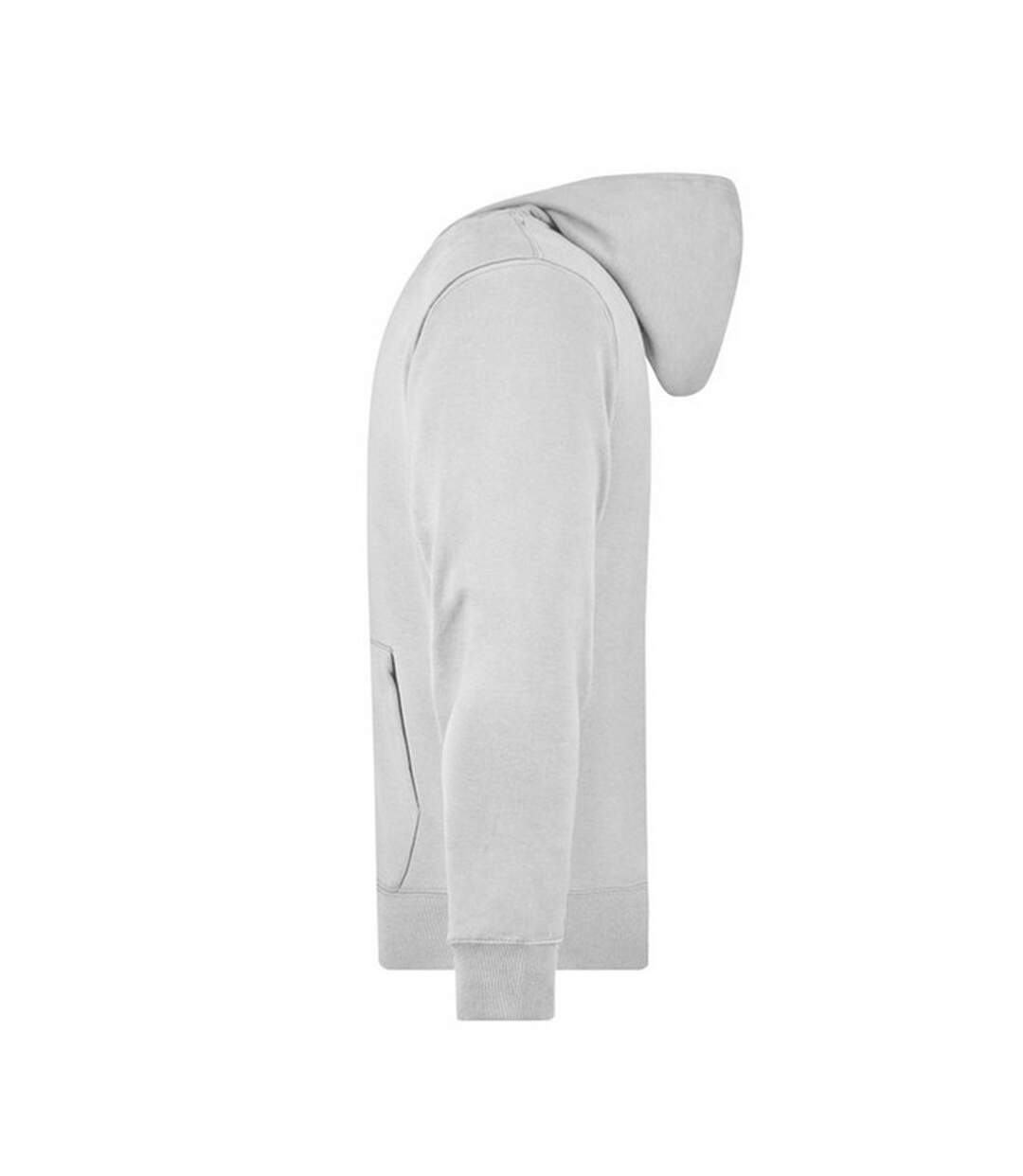 Sweat À Capuche Homme Blanc James And Nicholson-4