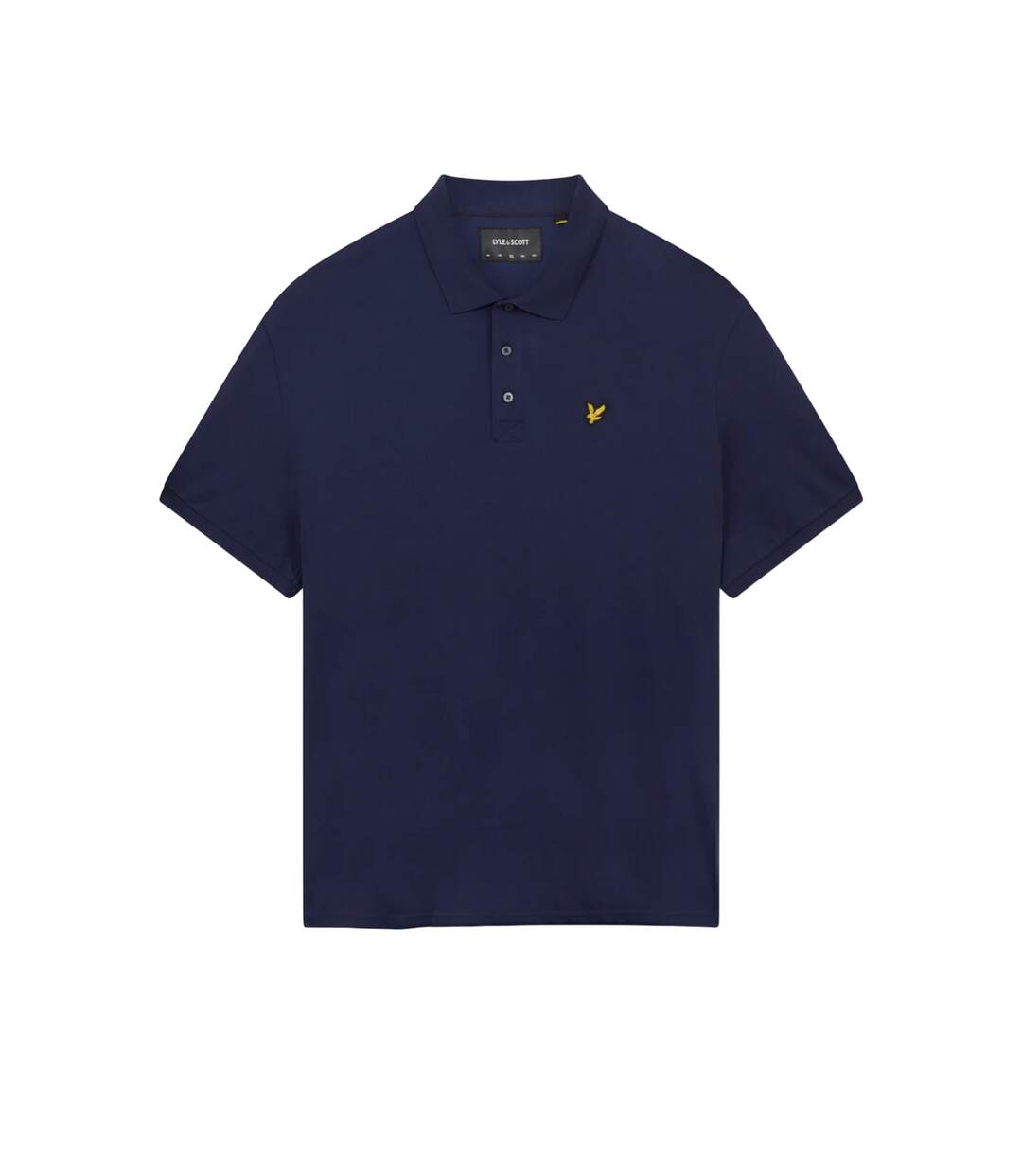 Polo uni pour hommes marine Lyle & Scott-1