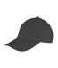 Casquette à profil bas adulte - RC081X - noir-1