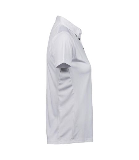 Polo Luxury Femme Blanc Tee Jays