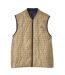 Doudoune sans manches homme bleu marine / beige Lacoste-4