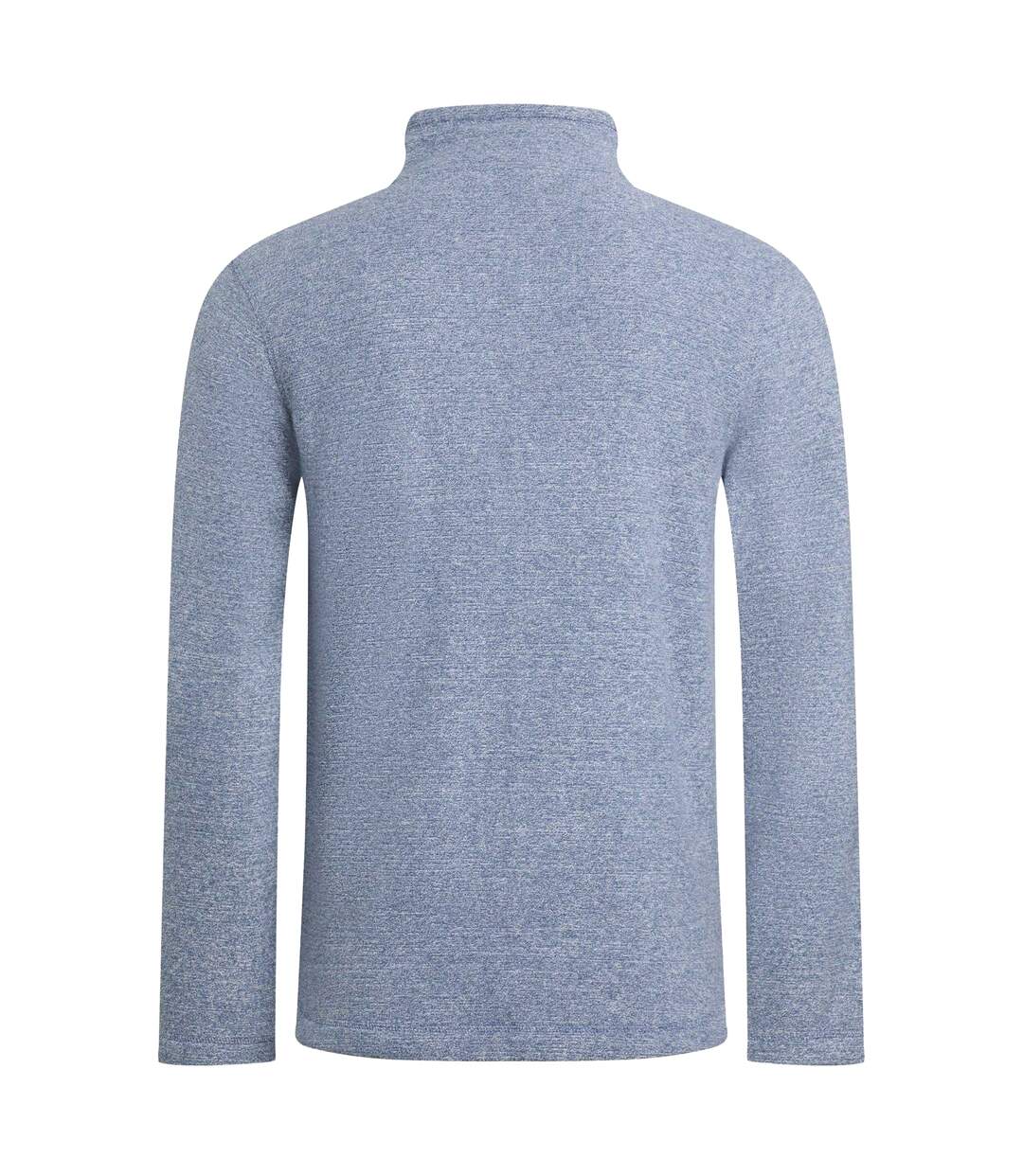 Mens thames full zip fleece top mid blue Weird Fish-2