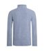 Mens thames full zip fleece top mid blue Weird Fish-2
