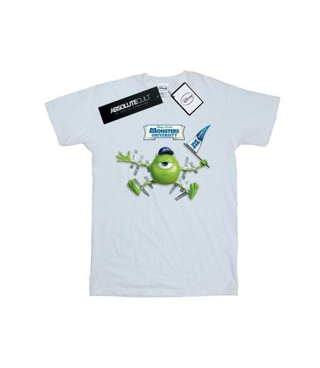 Disney - T-shirt MONSTERS UNIVERSITY TAPED MIKE - Femme (Blanc) - UTBI17114