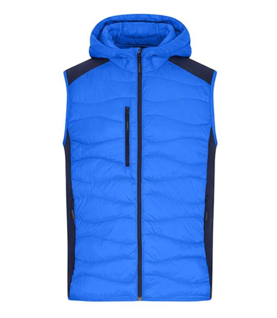 Bodywarmer matelassé - Homme - JN1328 - bleu et marine