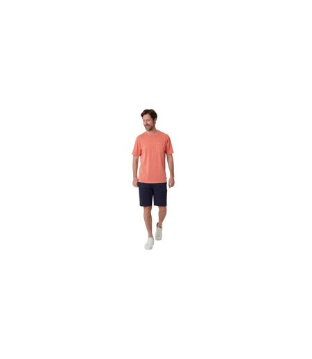 Mens Penally Pocket T-shirt Coral Saltwell