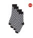 Chaussettes Motif/style À Carreaux Homme Noir Blanc Urban Classics-1