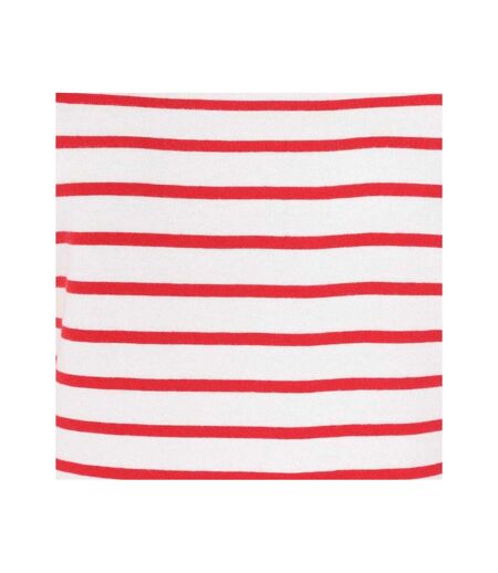 Haut Manches Longues Breton Femme Rouge Lazy Jacks