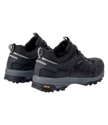 Mens Regen Low Walking Boots Black Regatta