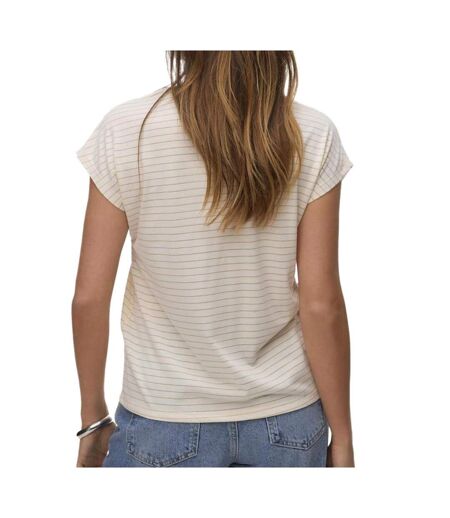 T-Shirt beige femme vero moda balola