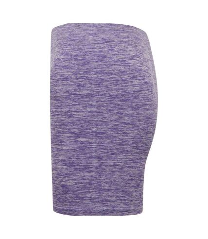 Short décontracté femme violet chiné Tombo Tombo