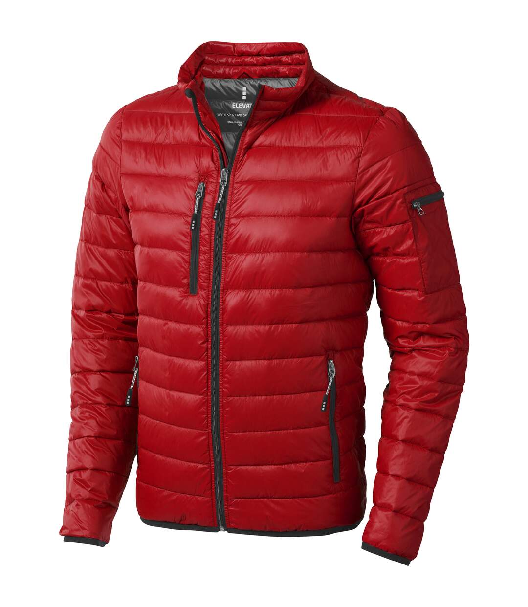 Men's red hot sale puffer jacket