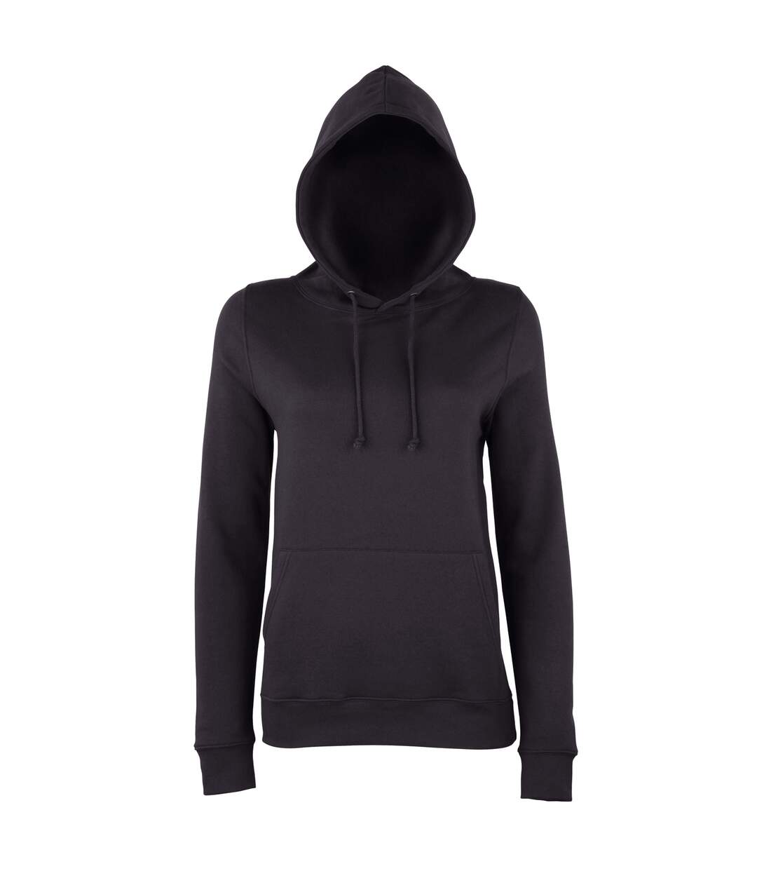 AWDis Just Hoods Womens/Ladies Girlie College Pullover Hoodie (Black Smoke) - UTRW3481