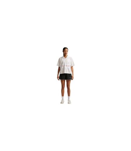 Haut Court Femme Blanc Cassé Blanc Nike