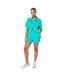 Womens/ladies Terrycloth Relaxed Fit Shirt And Shorts Set Emerald Jack Wills-1
