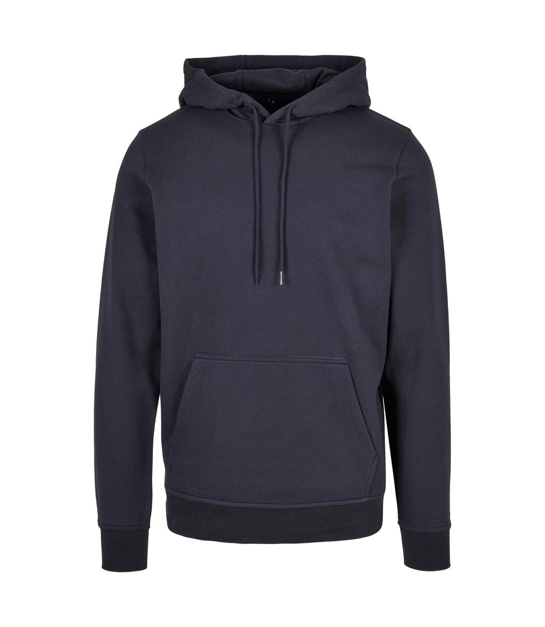 Sweat À Capuche Basic Homme Bleu Marine Build Your Brand-1