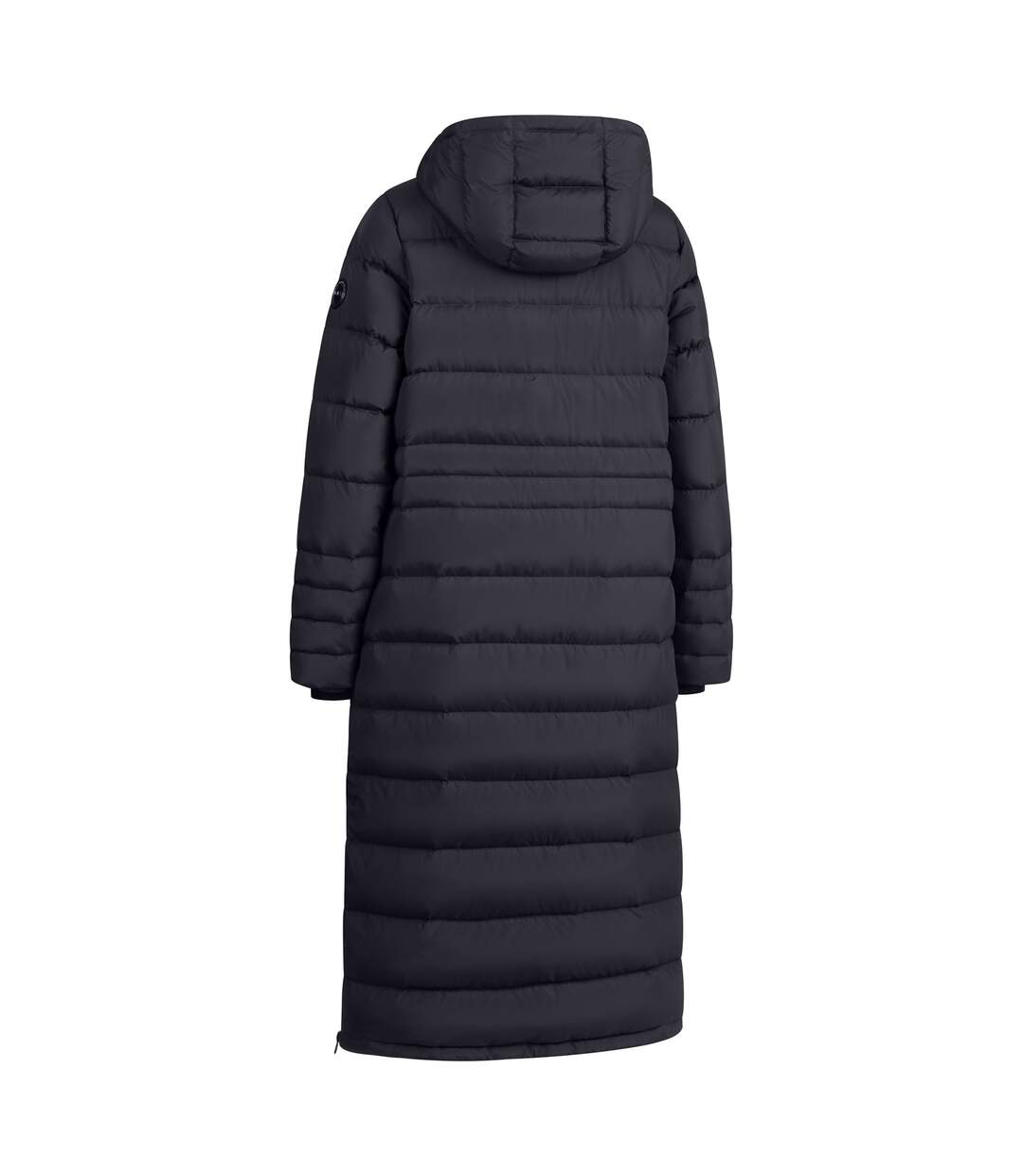 Doudoune Longue Et Unie À Capuche Eilidh Femme Noir Trespass-2