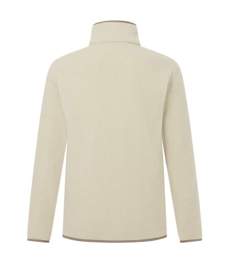 Veste Polaire Col Montant Motif/style Détail Contrasté Frankie Homme Blanc Cassé Gris Kaki Regatta