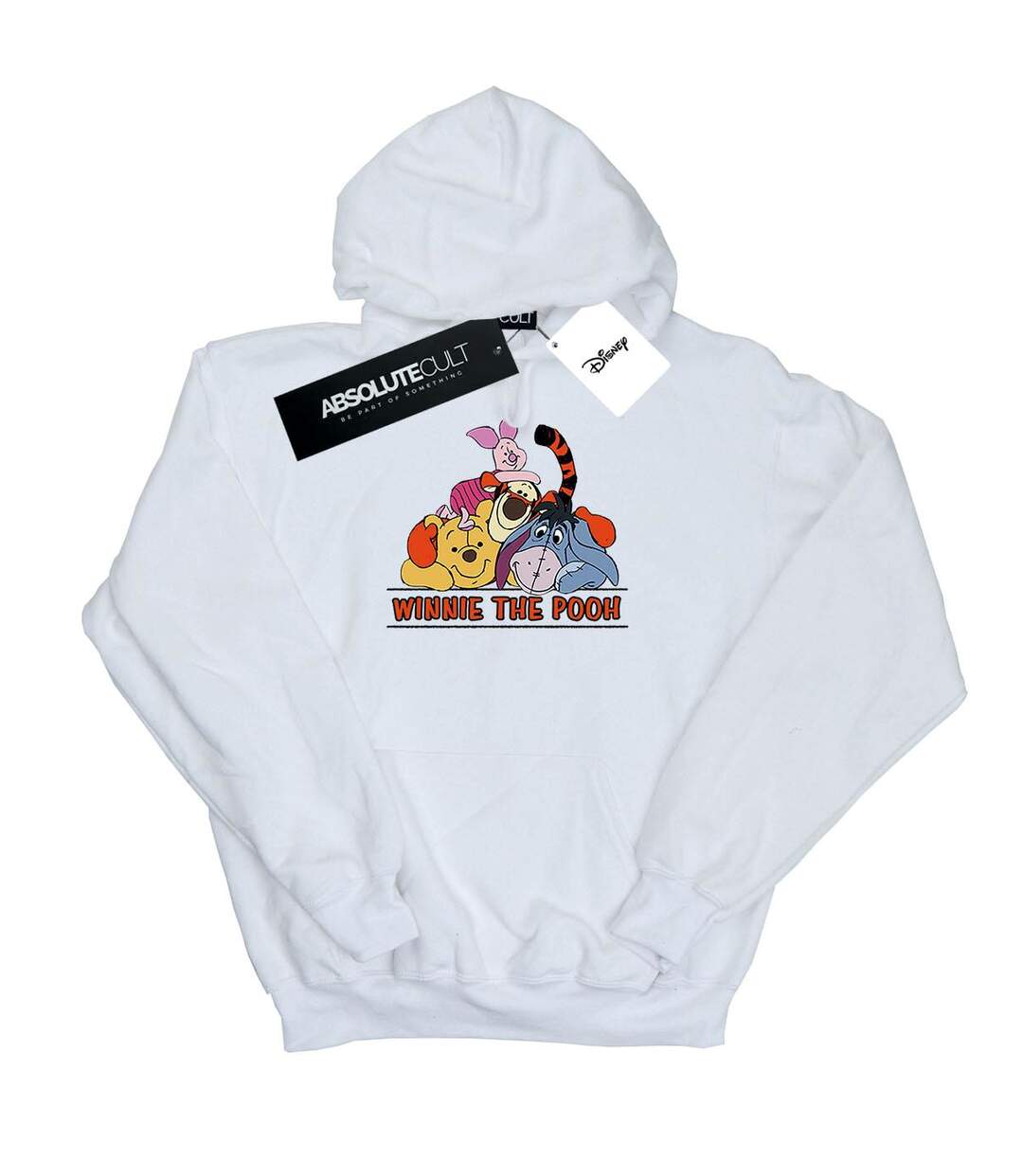 Disney Sweat à capuche Winnie The Pooh Group Womens/Ladies (Blanc) - UTBI15491-1