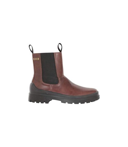 Bottines chelsea clydebank femme marron foncé Hinter + Hobart