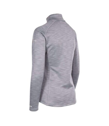 Womens/ladies fairford fleece top storm grey marl Trespass