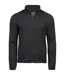 Mens Outdoor Fleece Jacket Black Tee Jays-1