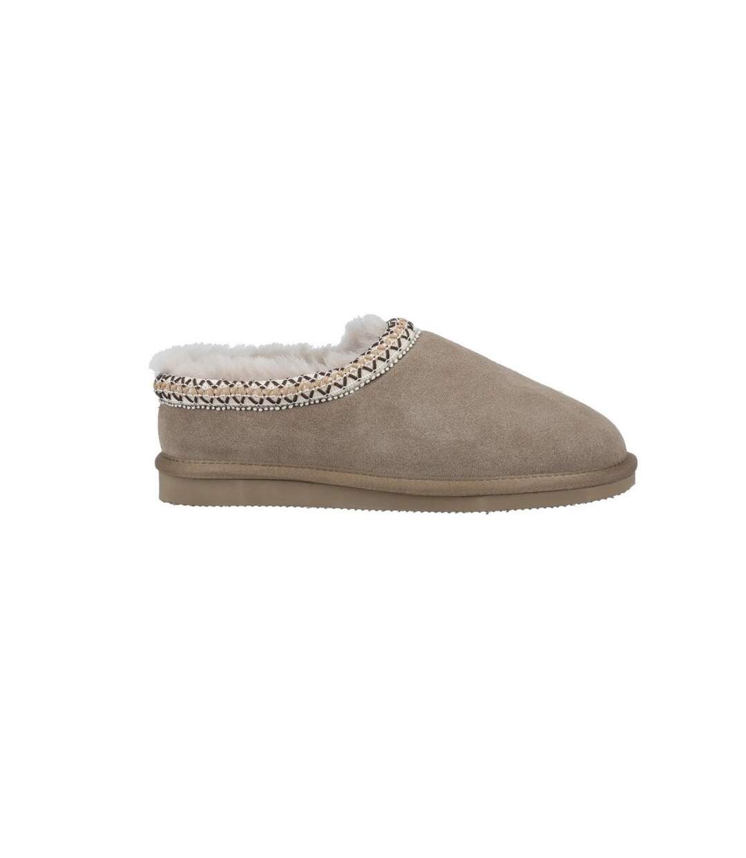 Chaussons foxmoor femme taupe Cotswold-3