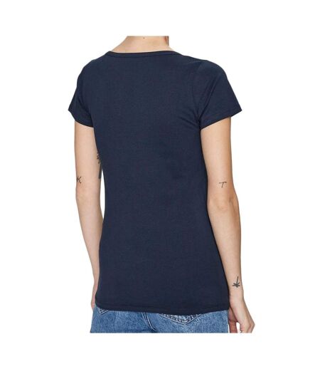 T-shirt Marine Femme Pepe Jeans Corine - M