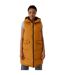 Veste Sans Manches Motif/style Uni H4z21 Femme Marron 4F-1