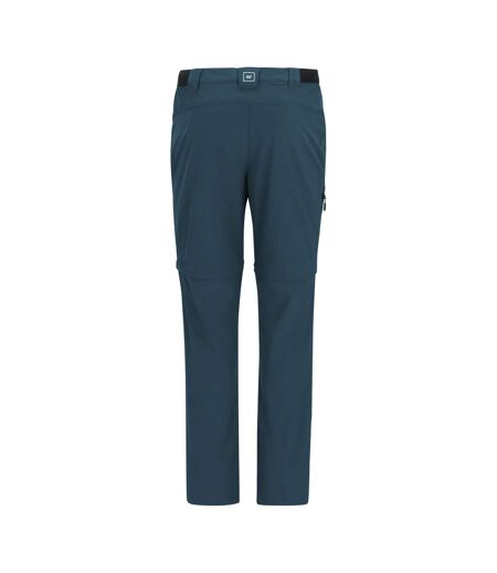 Pantalon De Voyage À Poches Et Taille Semi-élastiquée 2-en-1 Homme Bleu Nuit Regatta