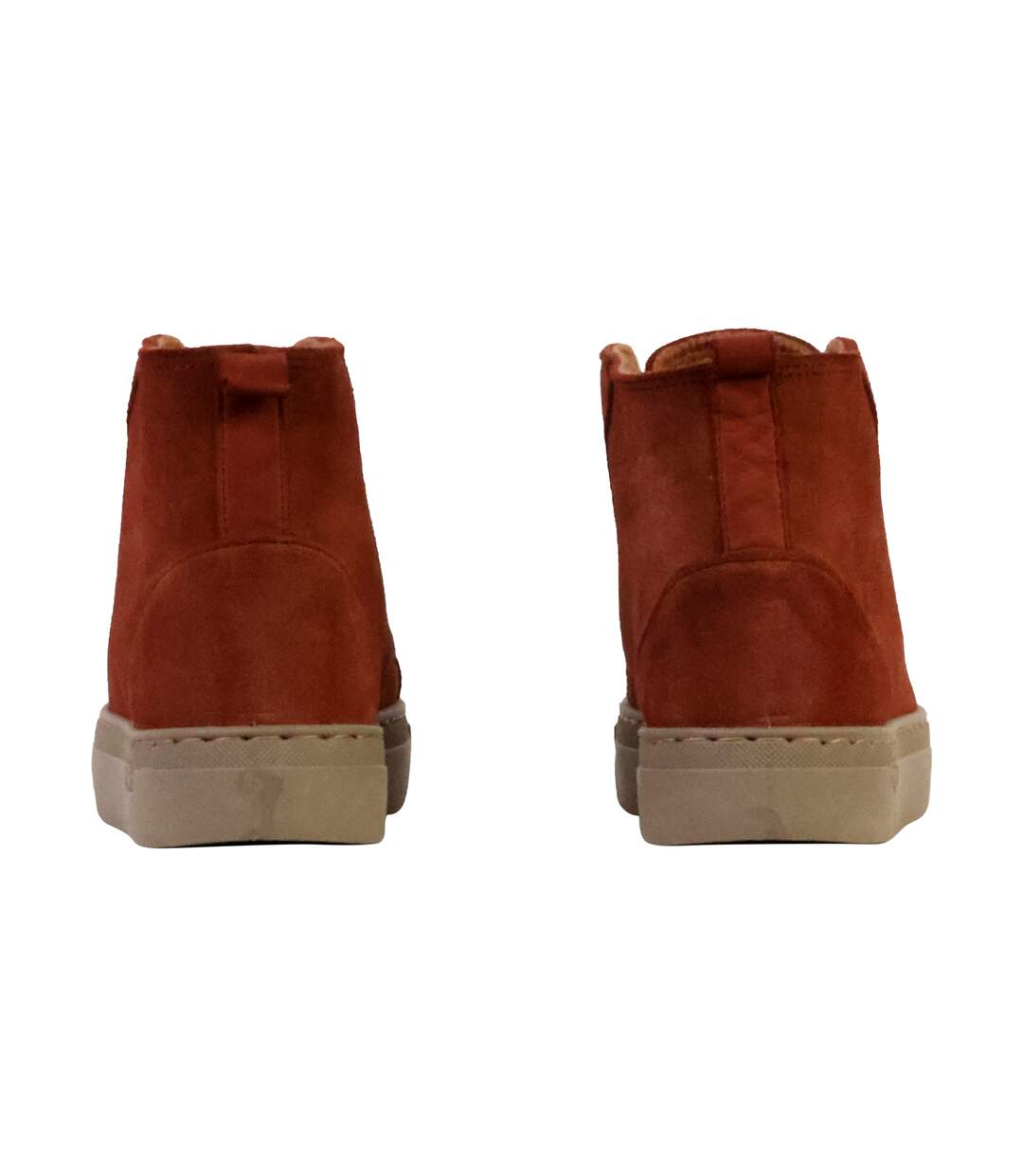 Basket Montante Cuir Natural World-4