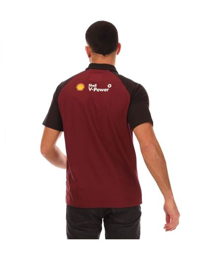 Mens 2024 Team Queensland Maroons Polo Shirt Burgundy Puma