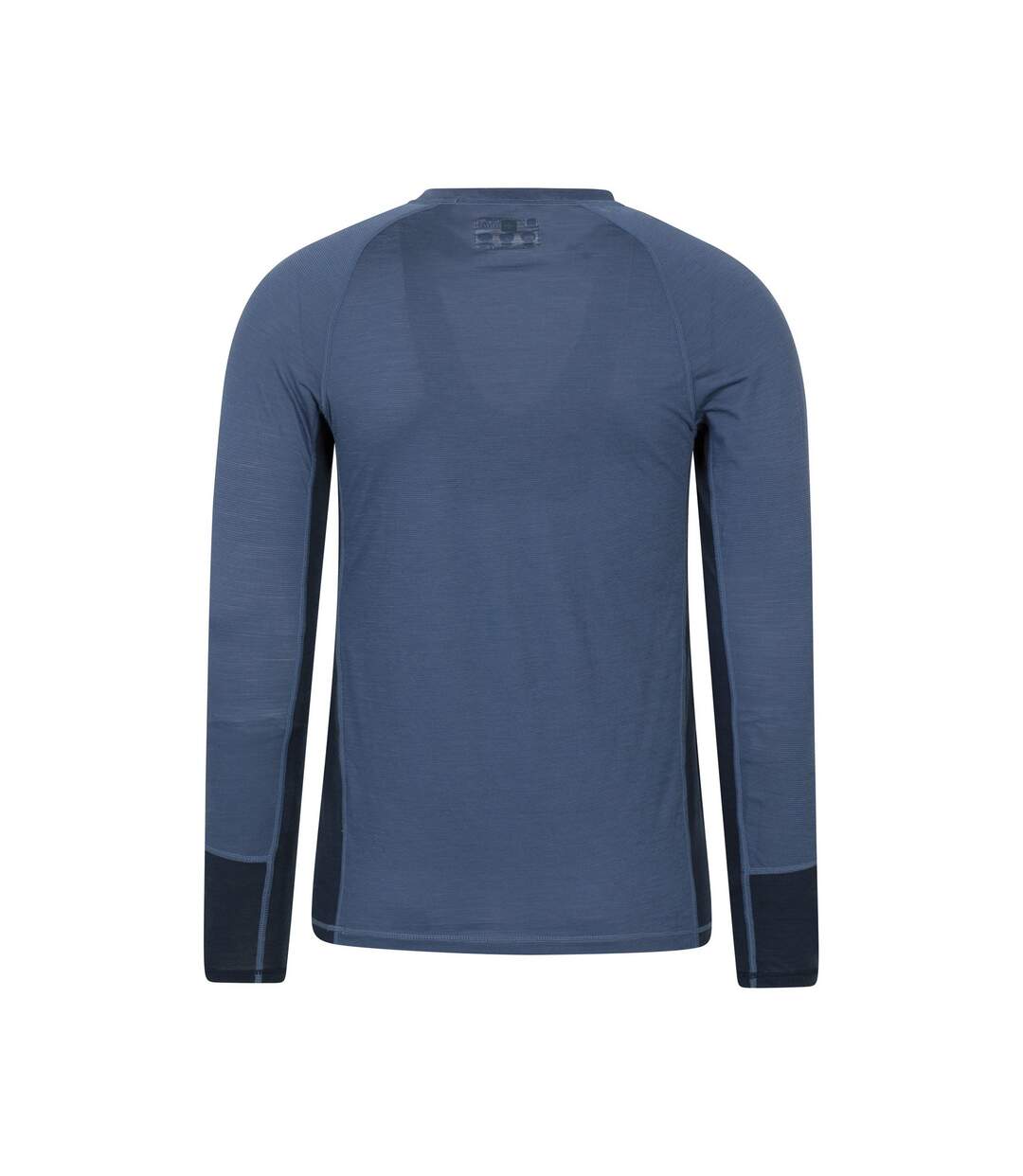 Mens Long-sleeved Base Layer Top Navy Mountain Warehouse-2