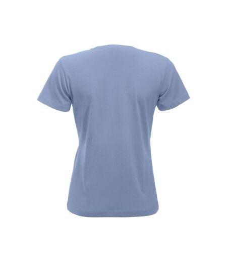T-shirt New Classic Femme Bleu Clair Clique