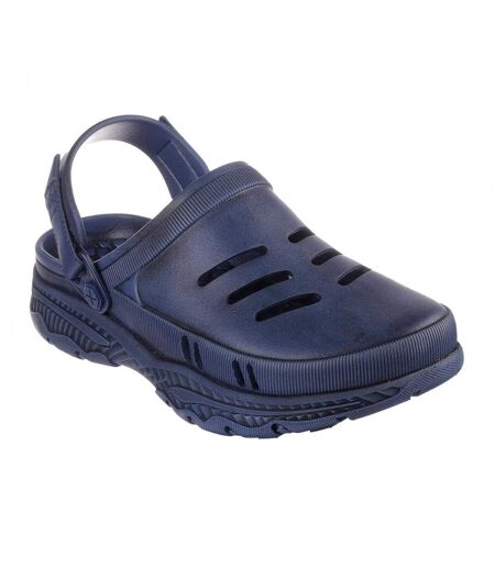 Mens Creston U Slip-on Clogs Navy Skechers