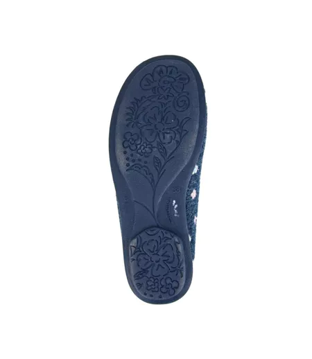 Chaussons Carol Femme Bleu Marine Sleepers