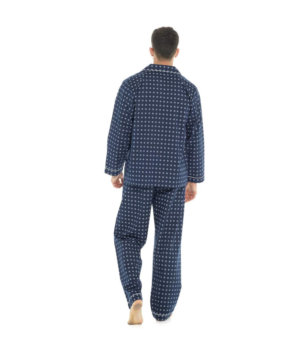 Ensemble de pyjama homme bleu Walter Grange-2