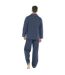 Walter Grange Mens Traditional Printed Pajama Set (Blue) - UTUT1517