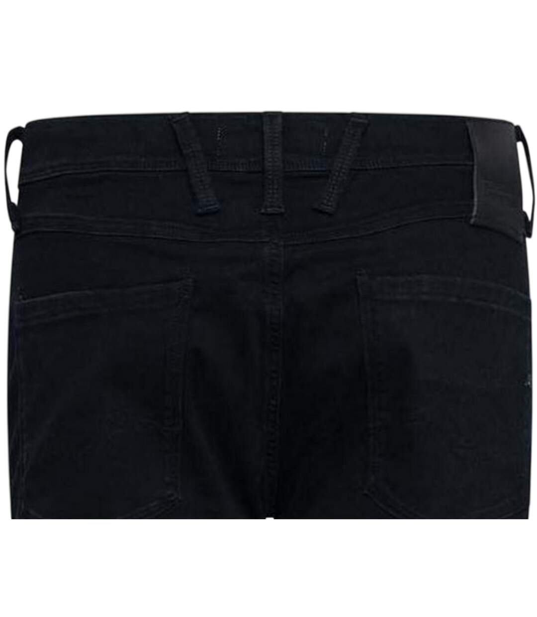 Mens Anbass Cotton Blend Slim Jeans Blue Replay-3